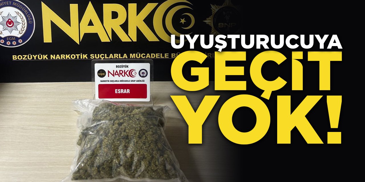 Uyuşturucuya Geçit Yok!