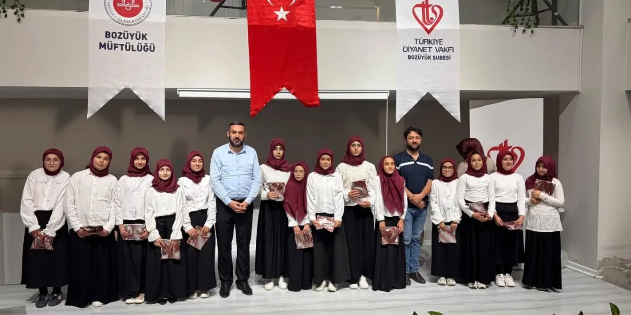 Bozüyük'te Yaz Kur’an Kursu Kapanış Programı