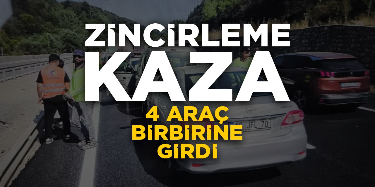 Bozüyük-İnegöl yolunda zincirleme kaza!