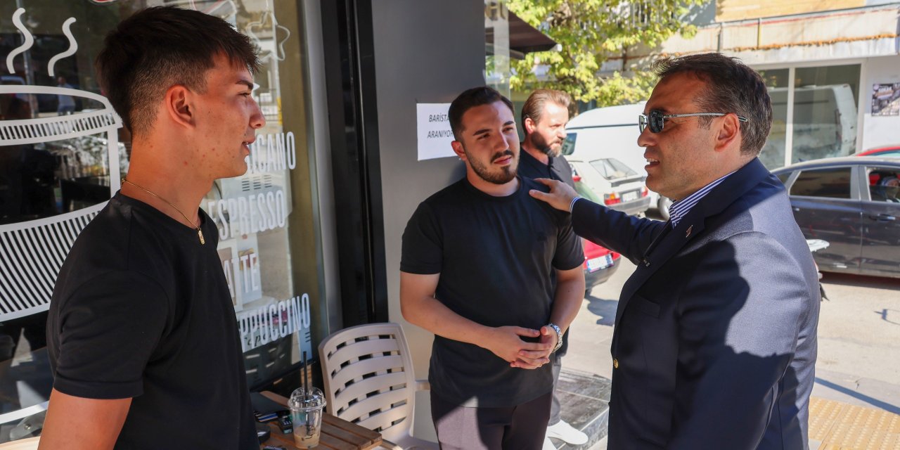 Vali Sözer Esnaf ve Vatandaşlarla Buluştu