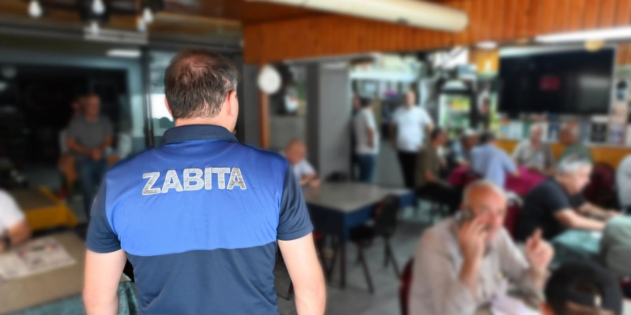 Bozüyük'te Kahvehanelere Denetim!