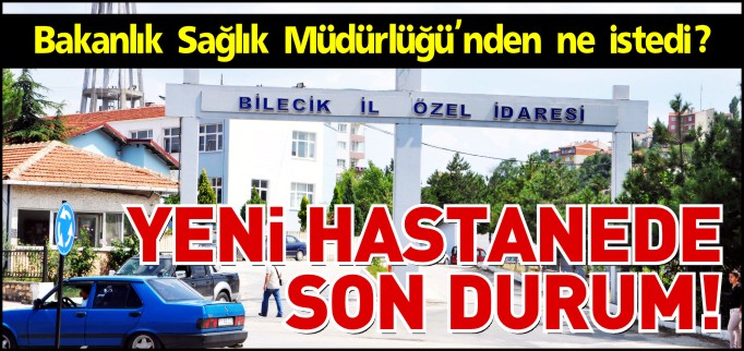 YENİ HASTANEDE DEĞİŞİKLİK YOK!