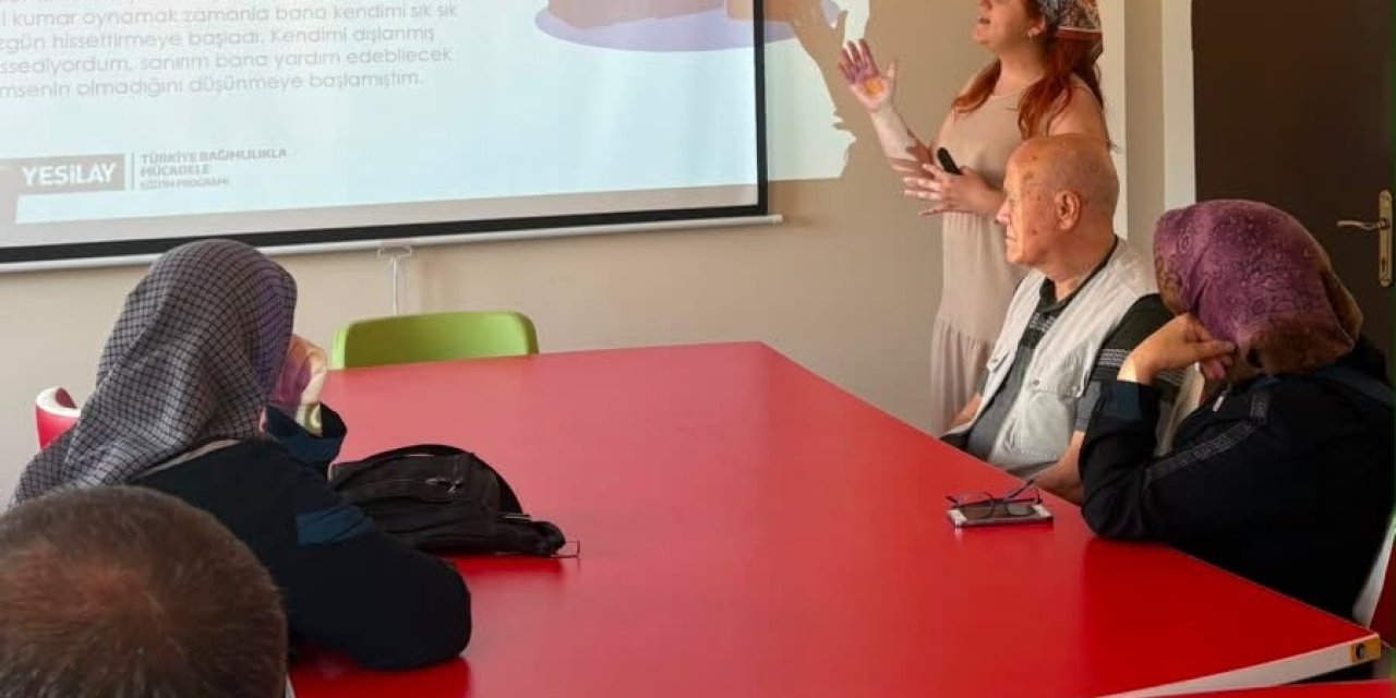 Bozüyük'te kumar bağımlılığı eğitimi