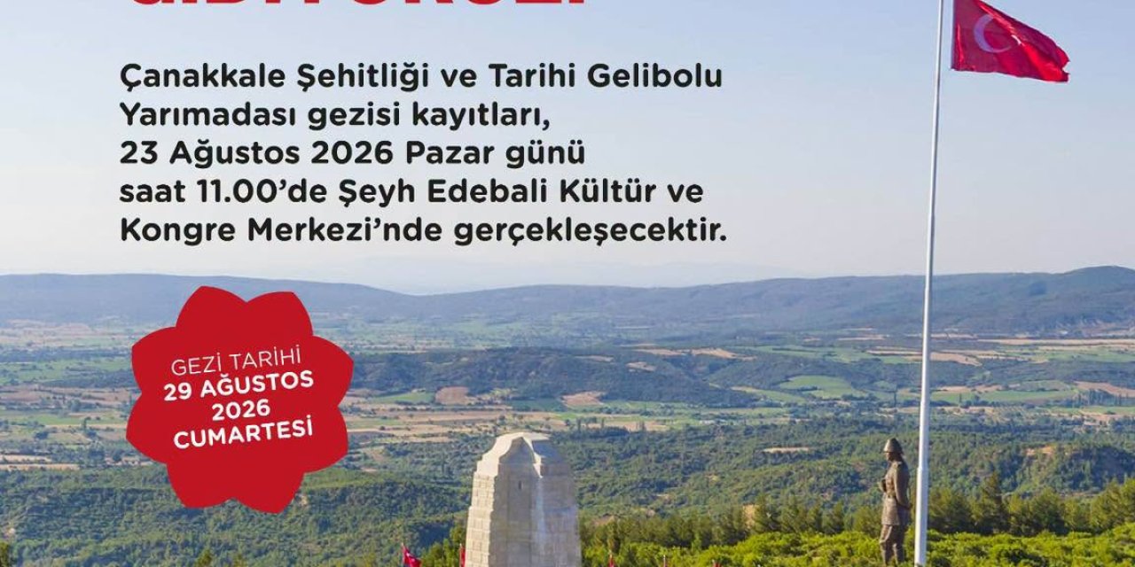 Belediyeden Çanakkale Gezisi
