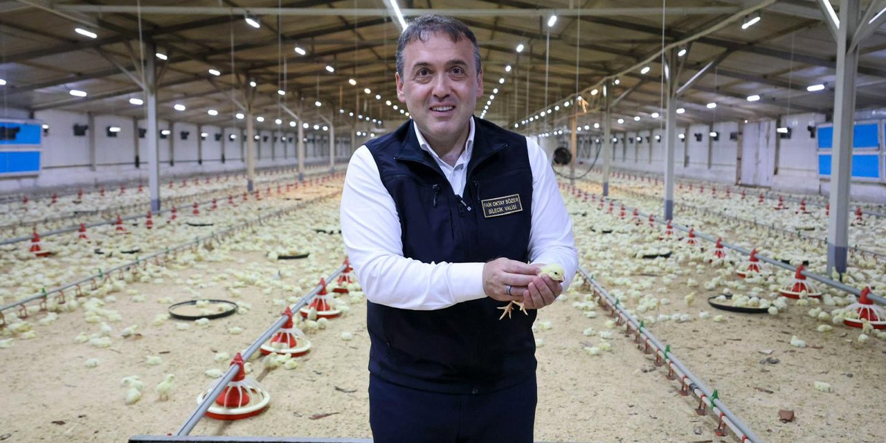 Vali Sözer'den Kanatlı Hayvancılık İşletmelerine Ziyaret