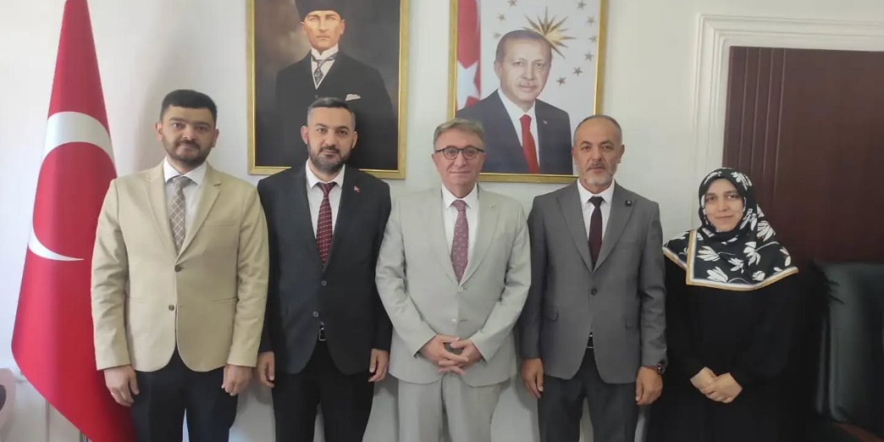 Kaymakam Helvacı'ya Mevlid-i Nebi Haftası Ziyareti