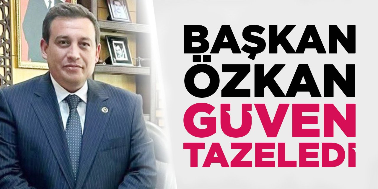 Başkan Özkan Güven Tazeledi