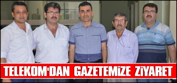 TELEKOM’DAN GAZETEMİZE ZİYARET
