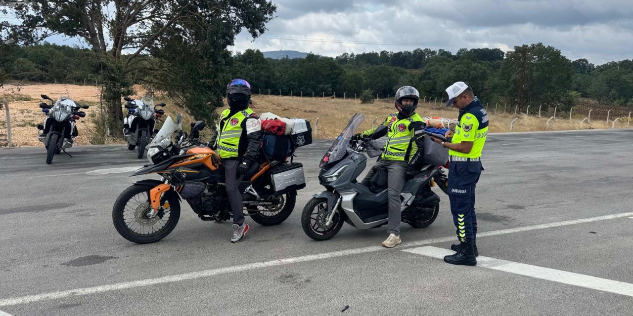 Motosiklet Sürücülerine Denetim ve Bilgilendirme