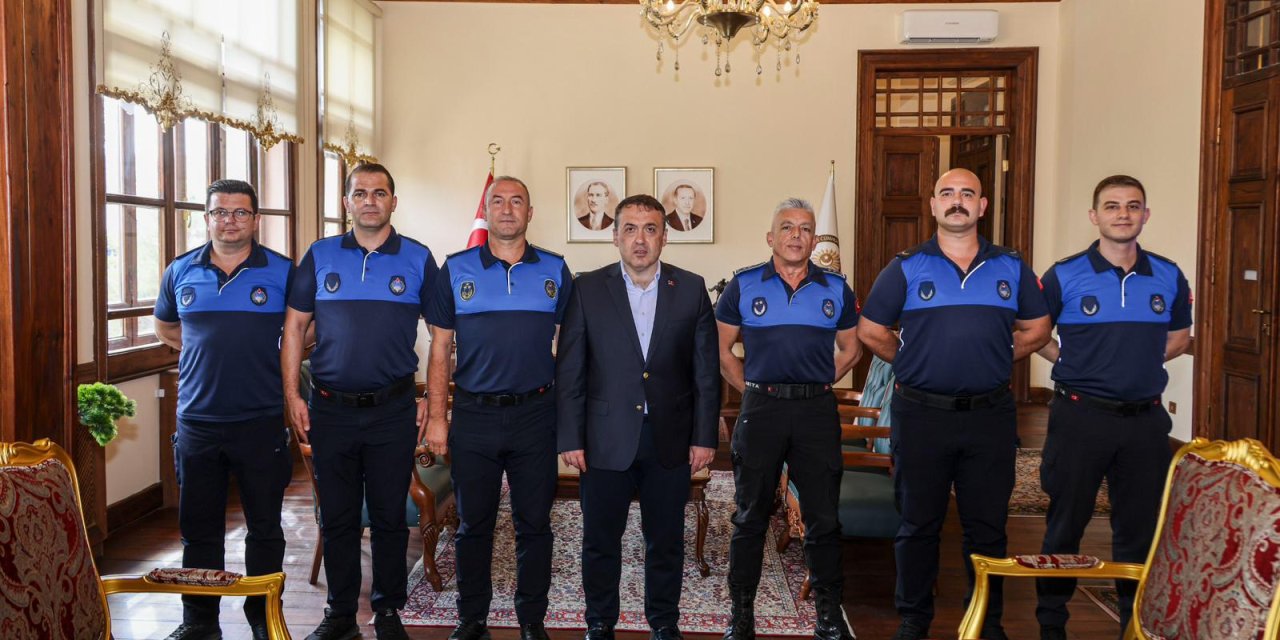 Zabıta Haftası'nda Vali Sözer'e Ziyaret