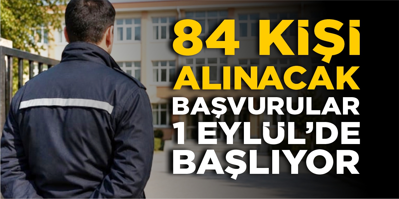 Başvurular 1 Eylül’de başlıyor
