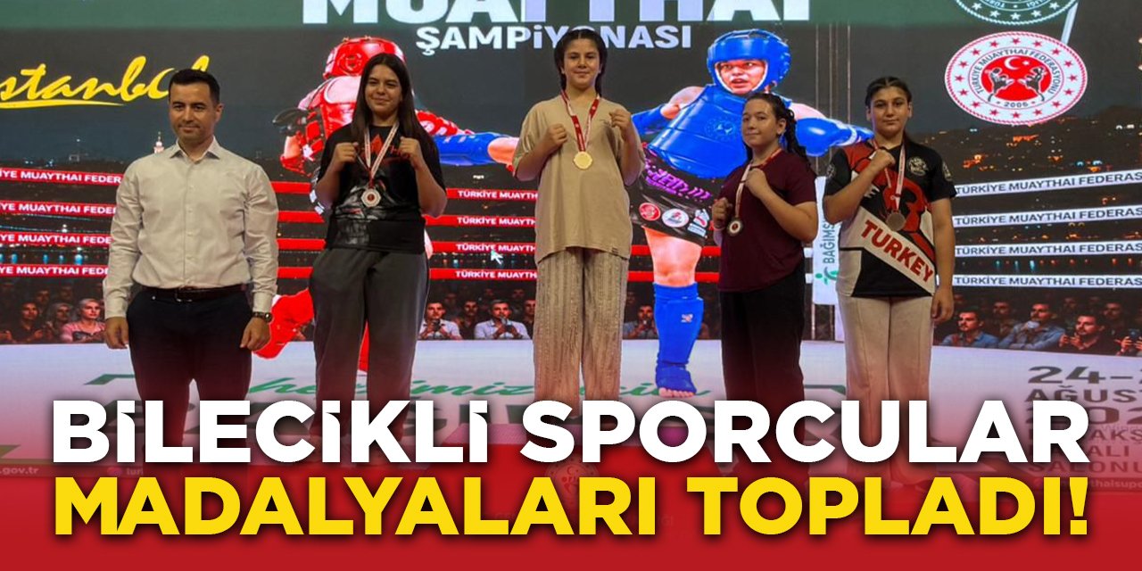 Bilecikli Sporcular Madalyaları Topladı!