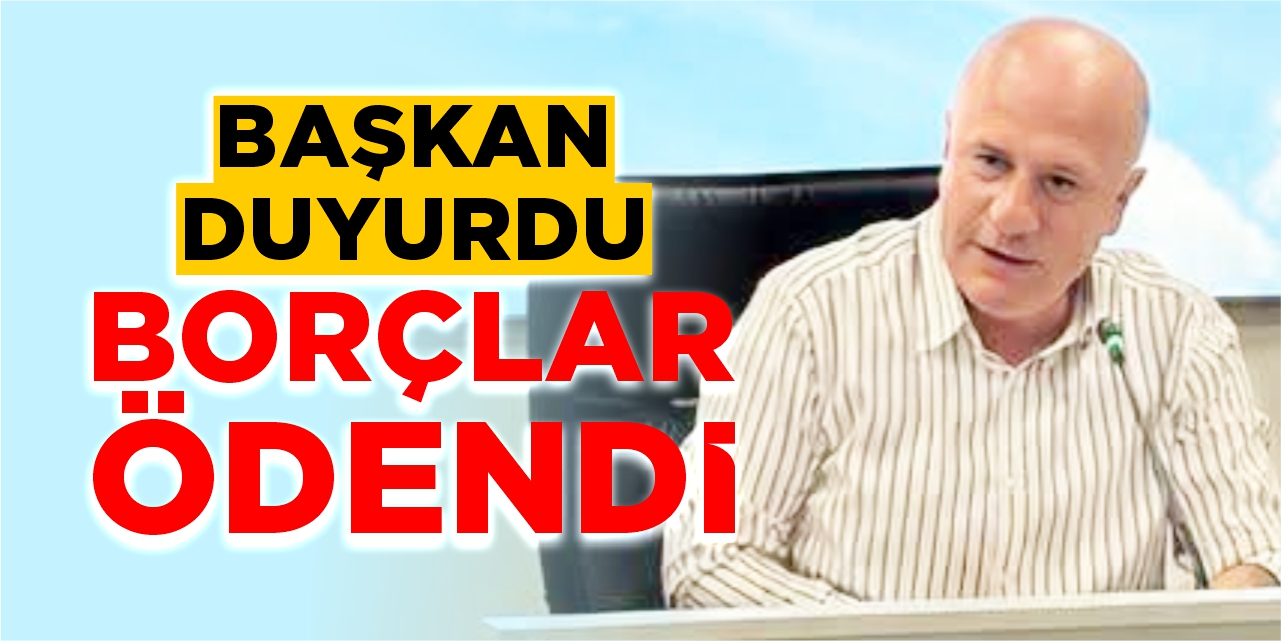 Osmaneli Belediyesi'nin SGK'ya ve Maliye'ye olan borçları ödendi