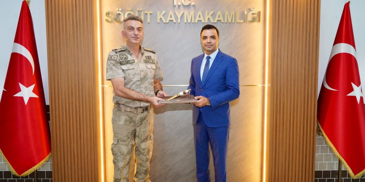 Albay Övet'ten Kaymakam Yayabaşı'na Veda Ziyareti