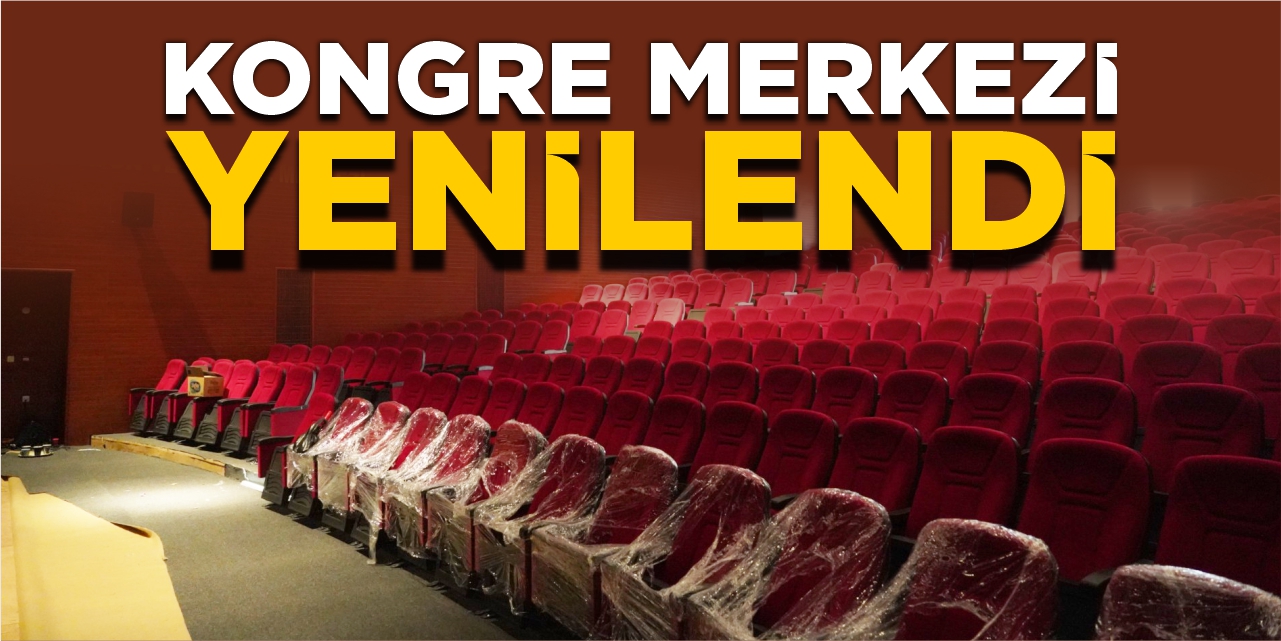 Şeyh Edebali Kültür ve Kongre Merkezi yenilendi