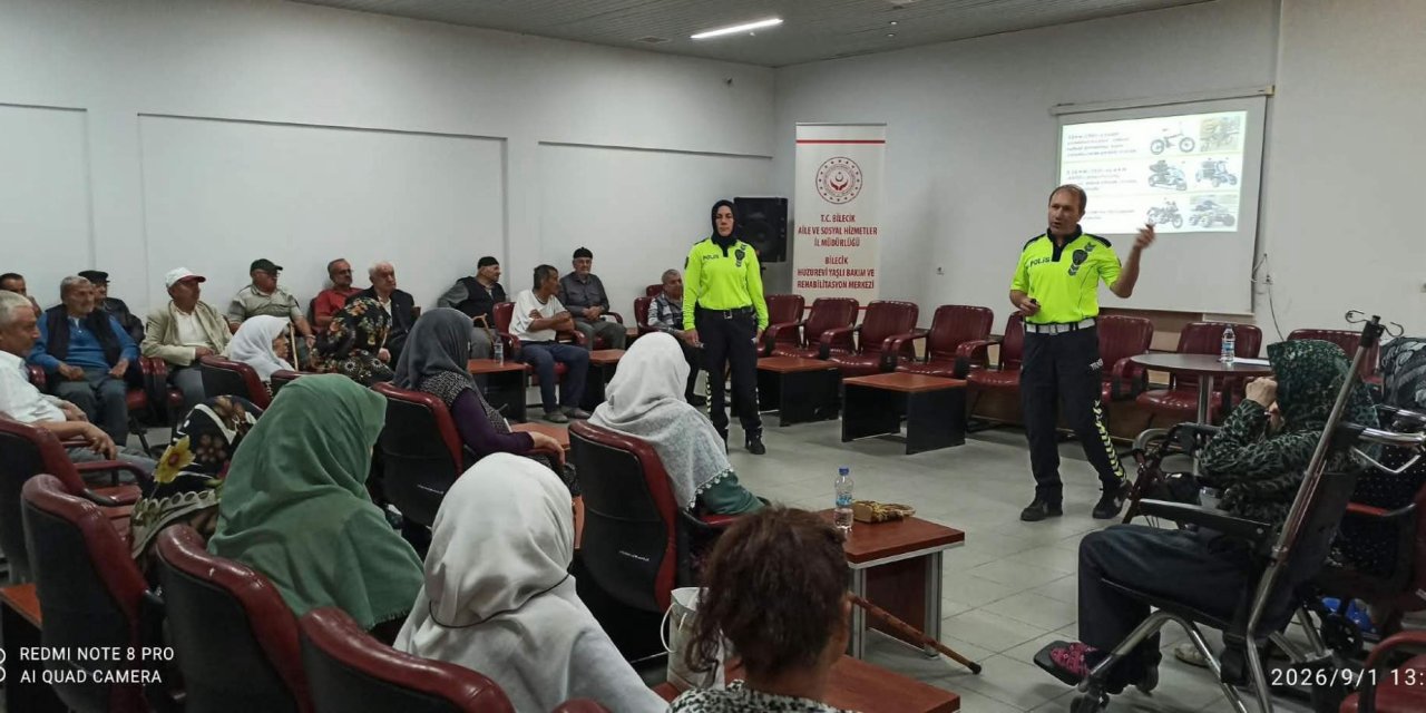 Huzurevinde Trafik Eğitimi
