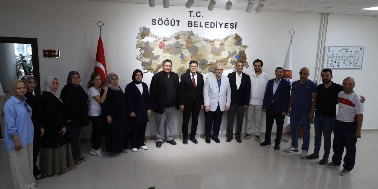 Halil Eldemir'den Söğüt'e Ziyaret