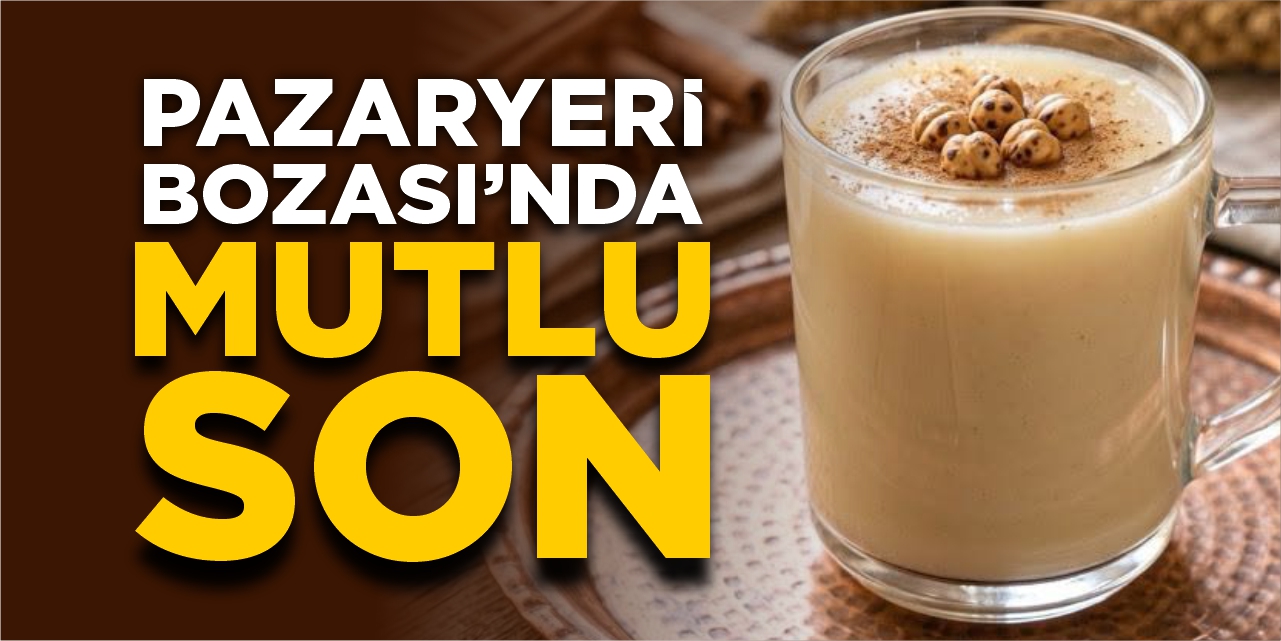 Pazaryeri Bozası’nda mutlu son