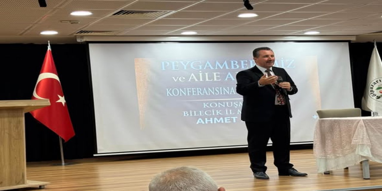 Gölpazarı'nda Peygamberimiz ve Aile Ahlakı Konferansı