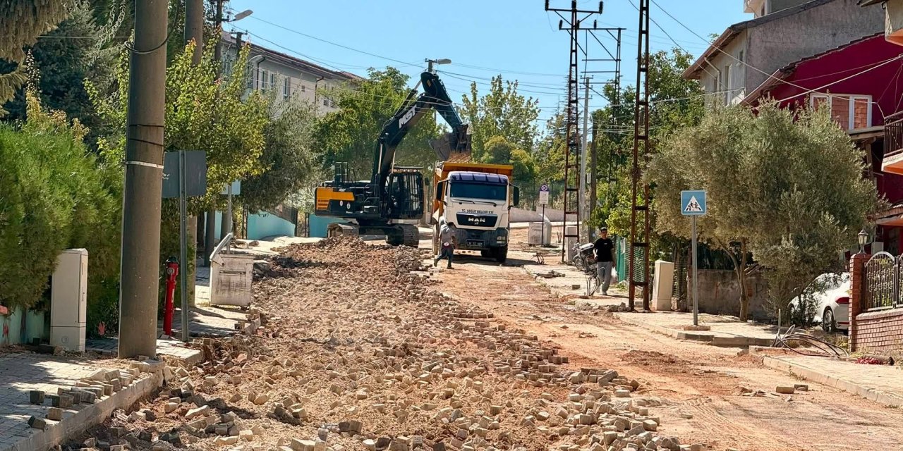 Söğüt'te Asfalt Çalışmaları