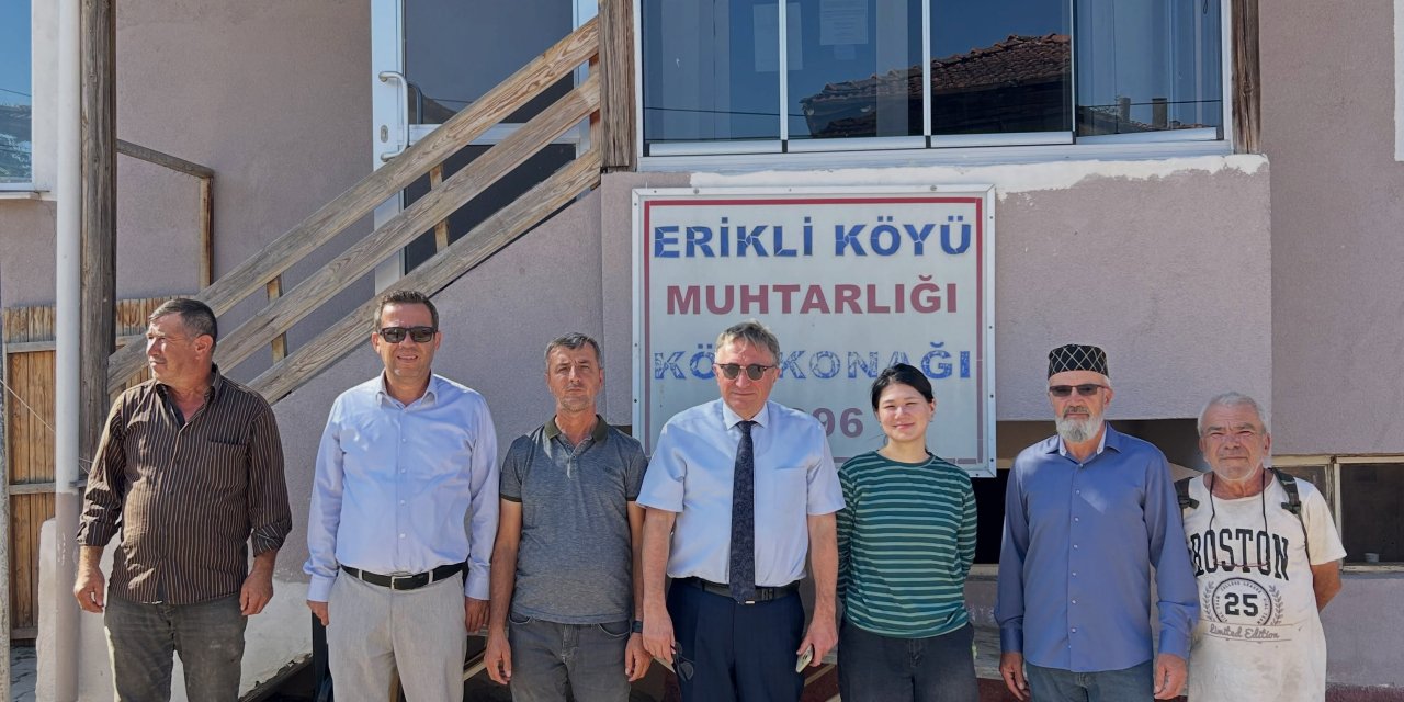 Kaymakam Helvacı'dan Erikli Köyü'ne Ziyaret