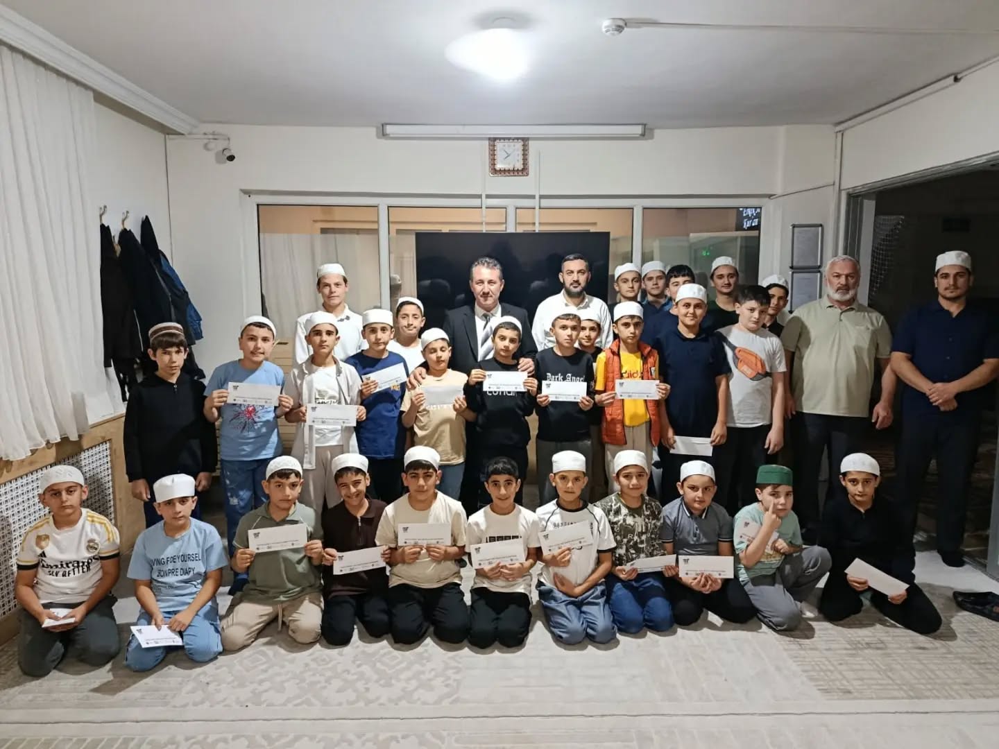 Müftü Dilek, Bozüyüklü kursiyerlere veda etti