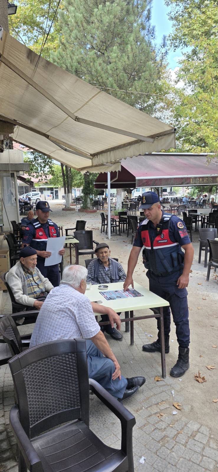Jandarmadan vatandaşlara uyarı