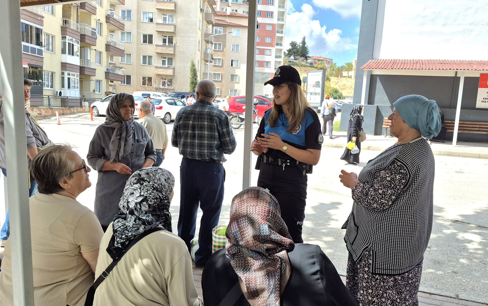 Emniyetten kapalı pazar alanında bilgilendirme
