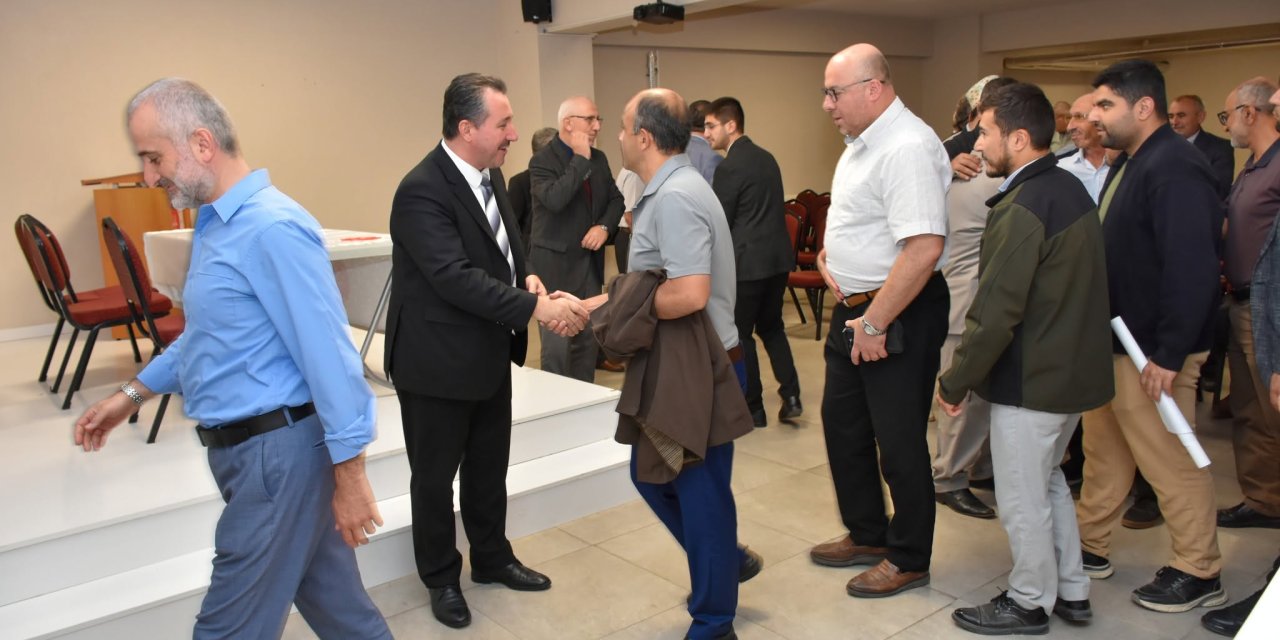 Müftü Dilek, İmam-Hatiplerle Vedalaştı