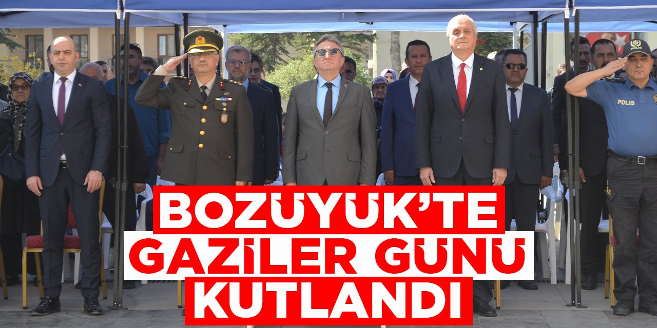 Bozüyük'te Gaziler Günü Kutlandı