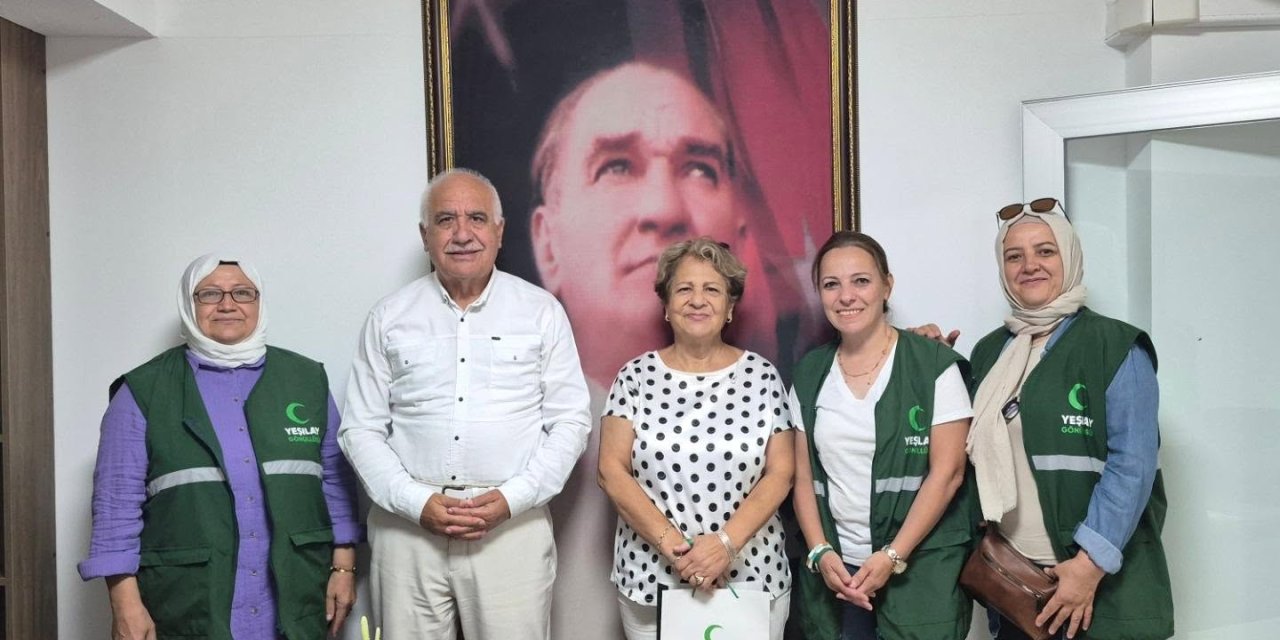 Yeşilay'dan Kent Konseyi'ne ziyaret
