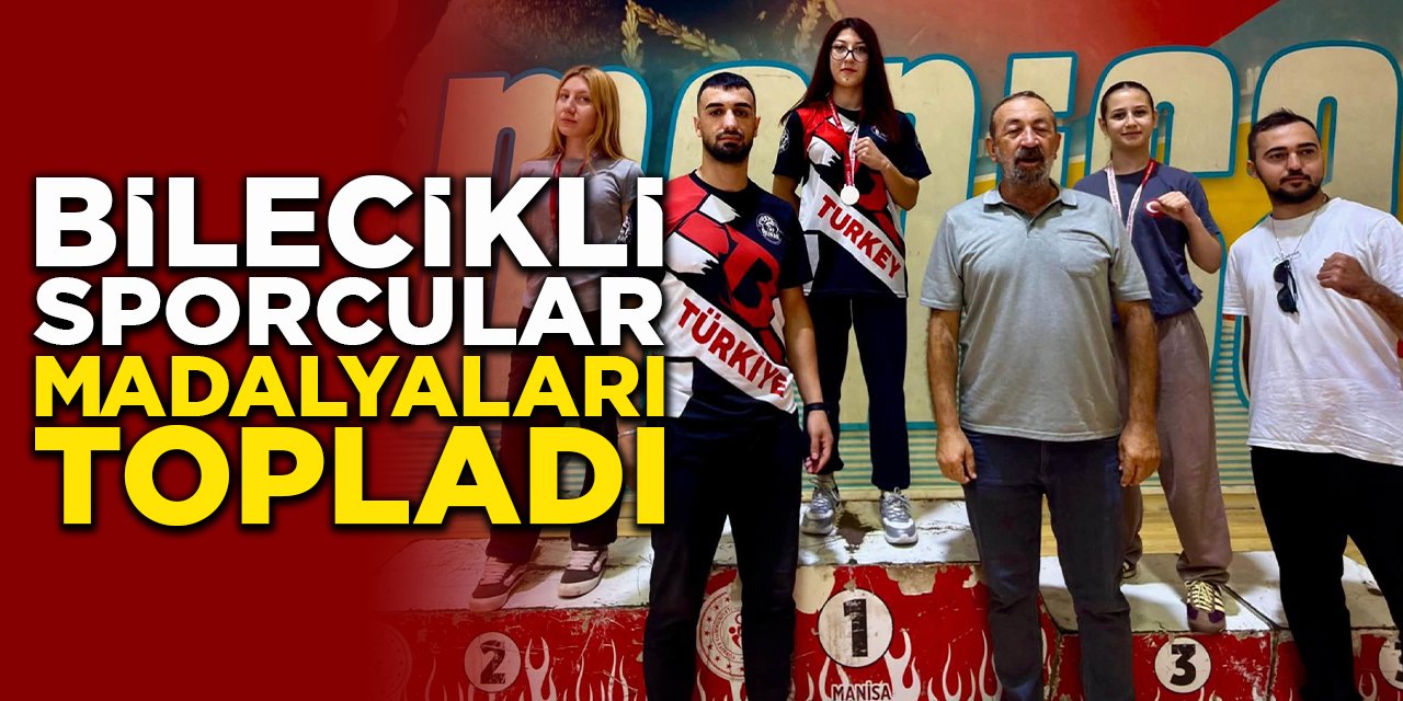 Bilecikli Sporcular Madalyaları Topladı