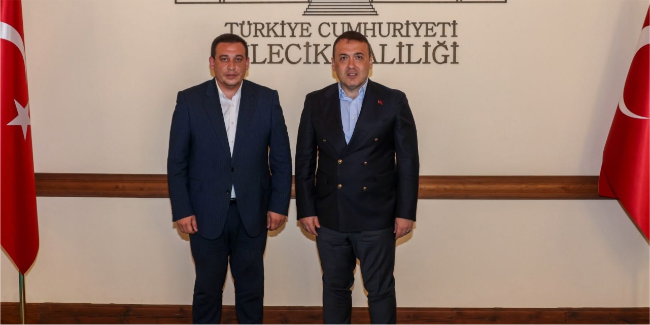 Başkan Özkan’dan Vali Sözer’e ziyaret