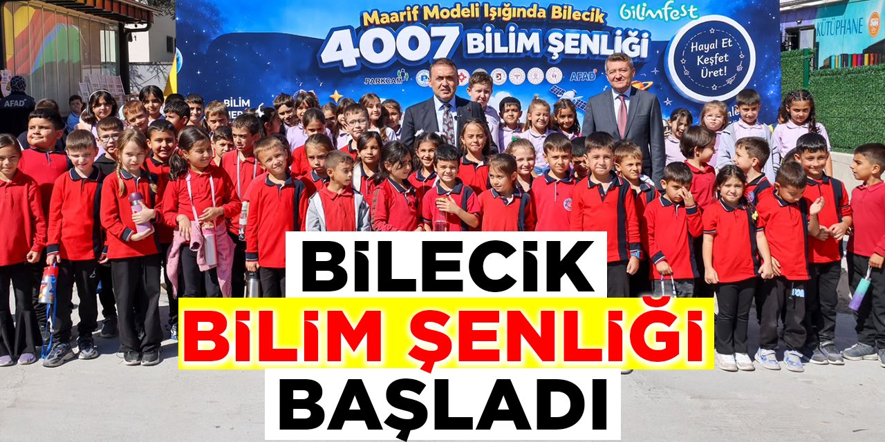 Bilecik Bilim Şenliği Başladı