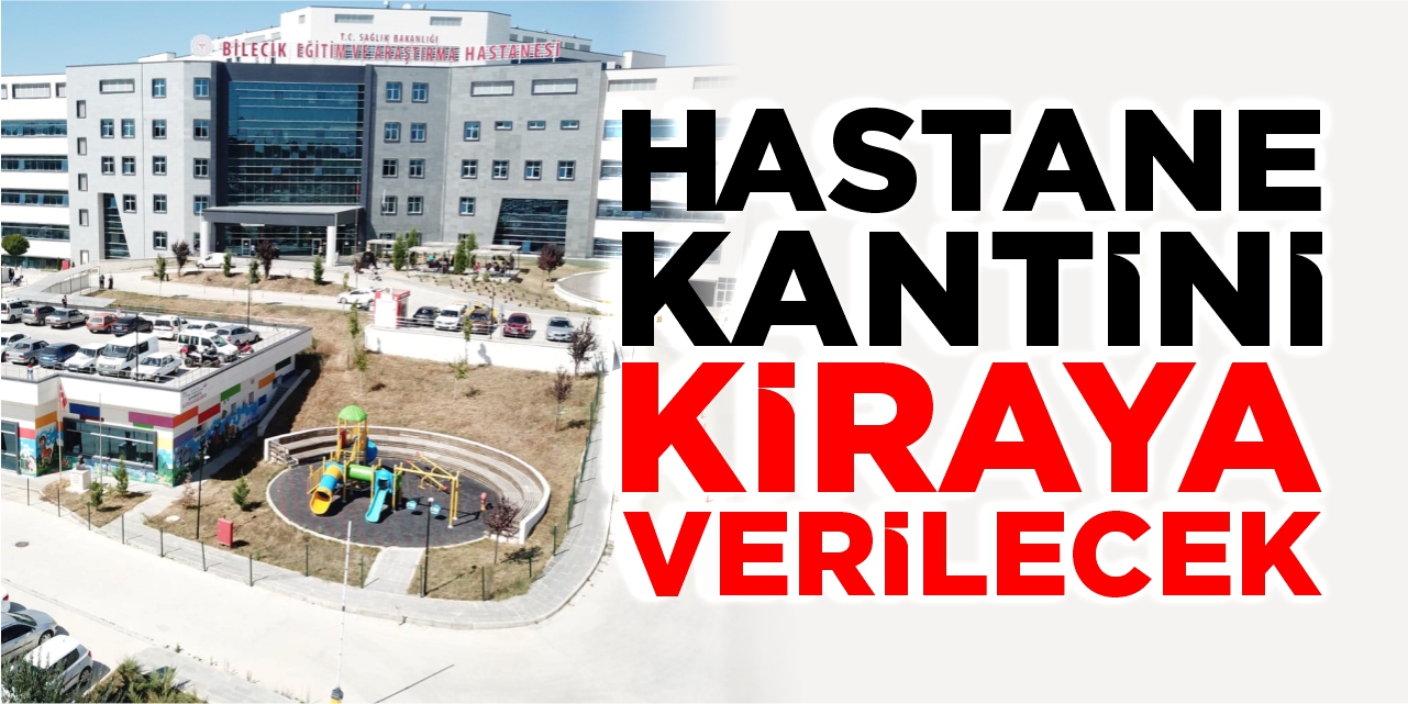 Hastane kantini kiraya verilecek
