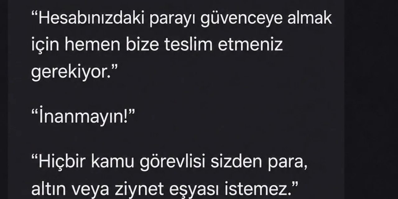 “Hakkınızda Soruşturma Var” Mesajına İnanmayın!