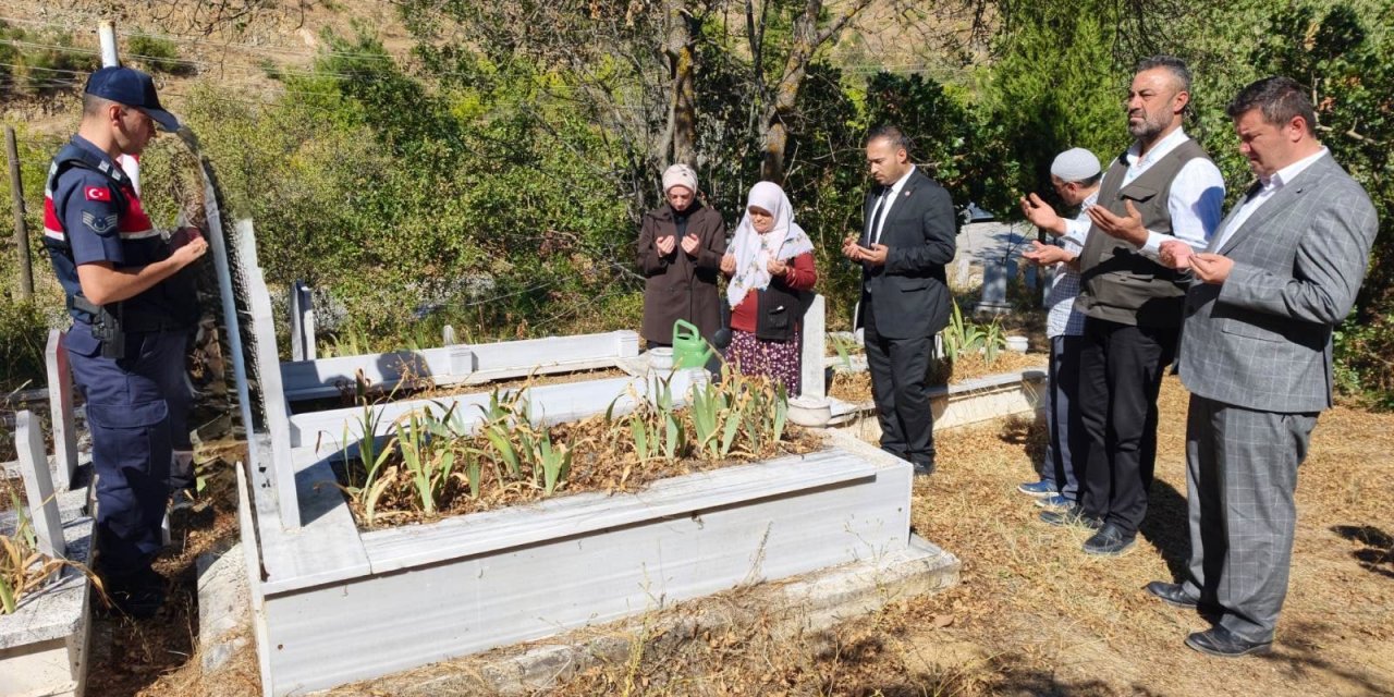 Kaymakam Polat'tan Şehit Ailesine Ziyaret