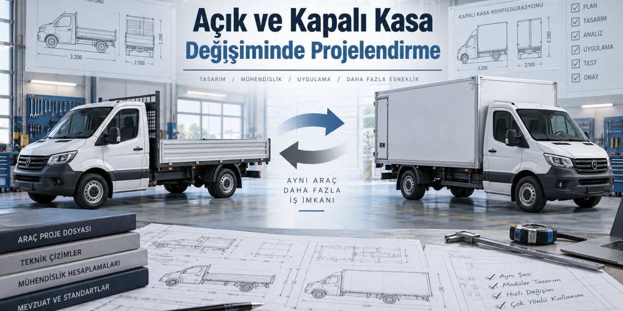 Açık ve Kapalı Kasa Değişiminde Projelendirme