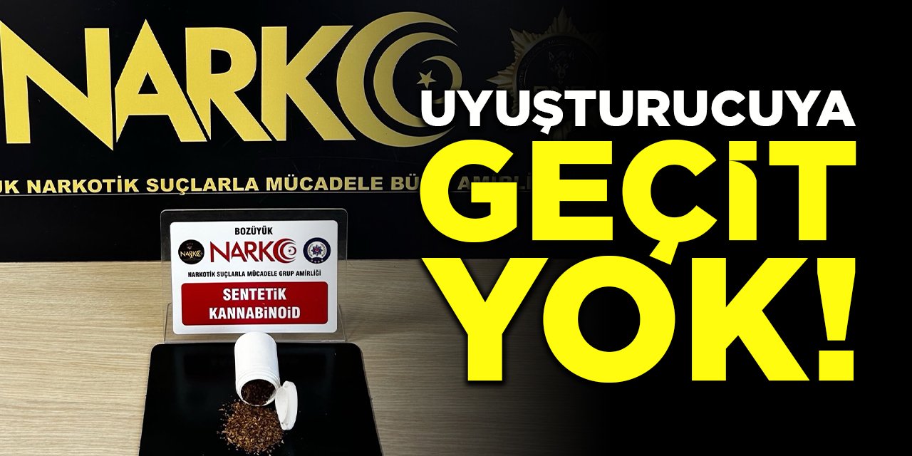 Uyuşturucuya Geçit Yok!