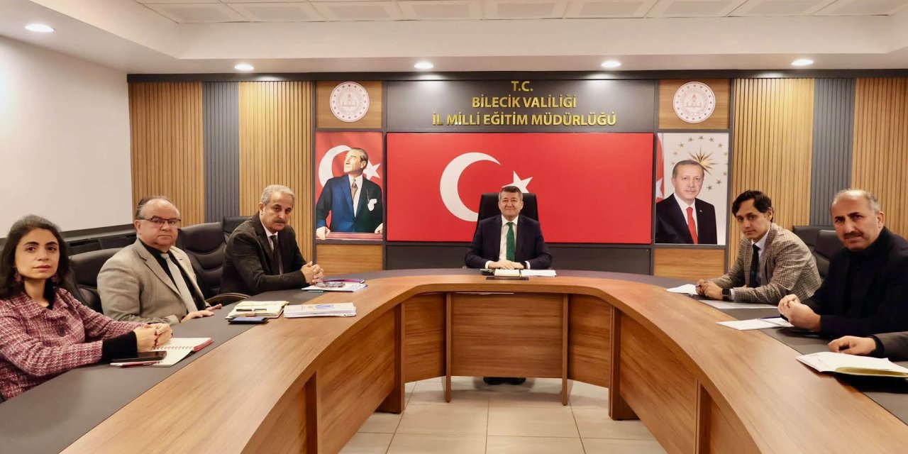 Bilecik'te Haftalık İl Eğitim Değerlendirme Toplantısı