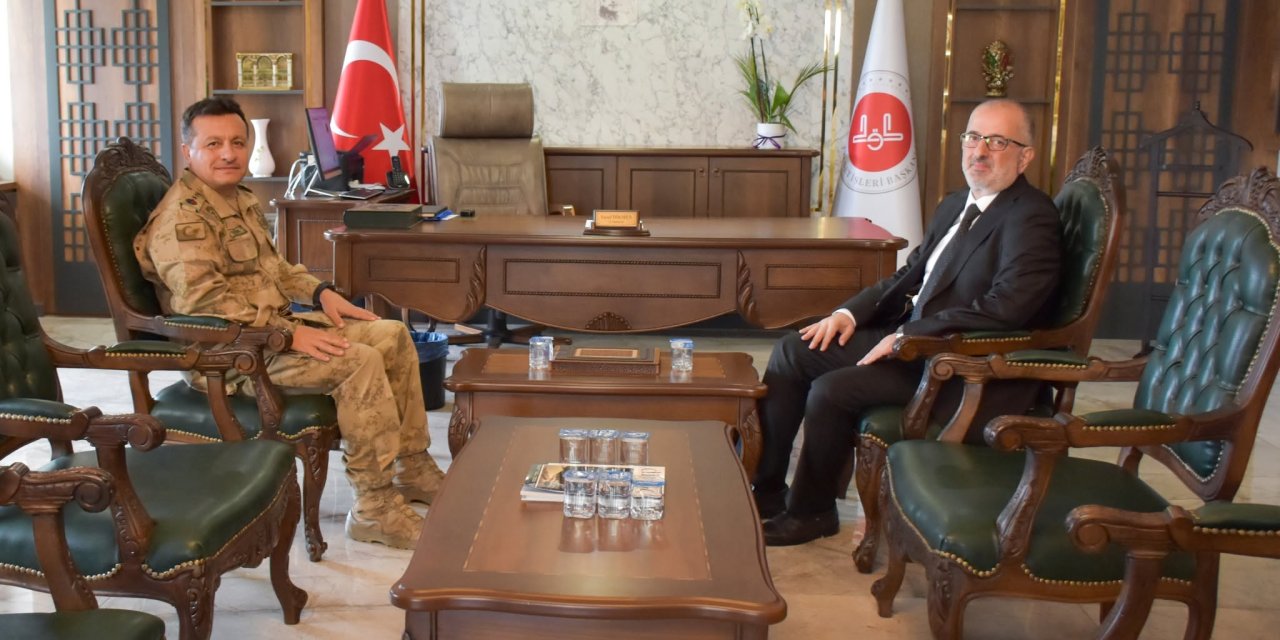 Albay Bozkurt'tan İl Müftüsü Dikmen’e Tebrik Ziyareti