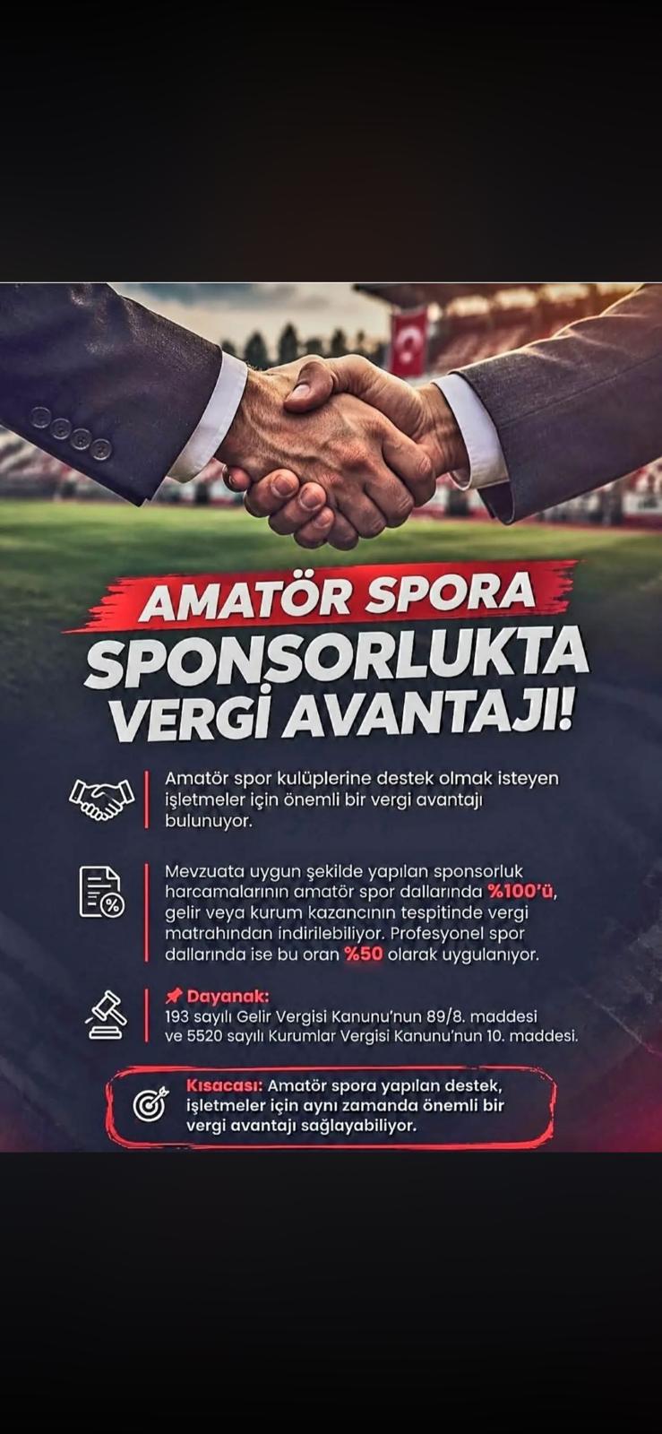 ASKF’dan sponsor olmak isteyen işletmelere hatırlatma