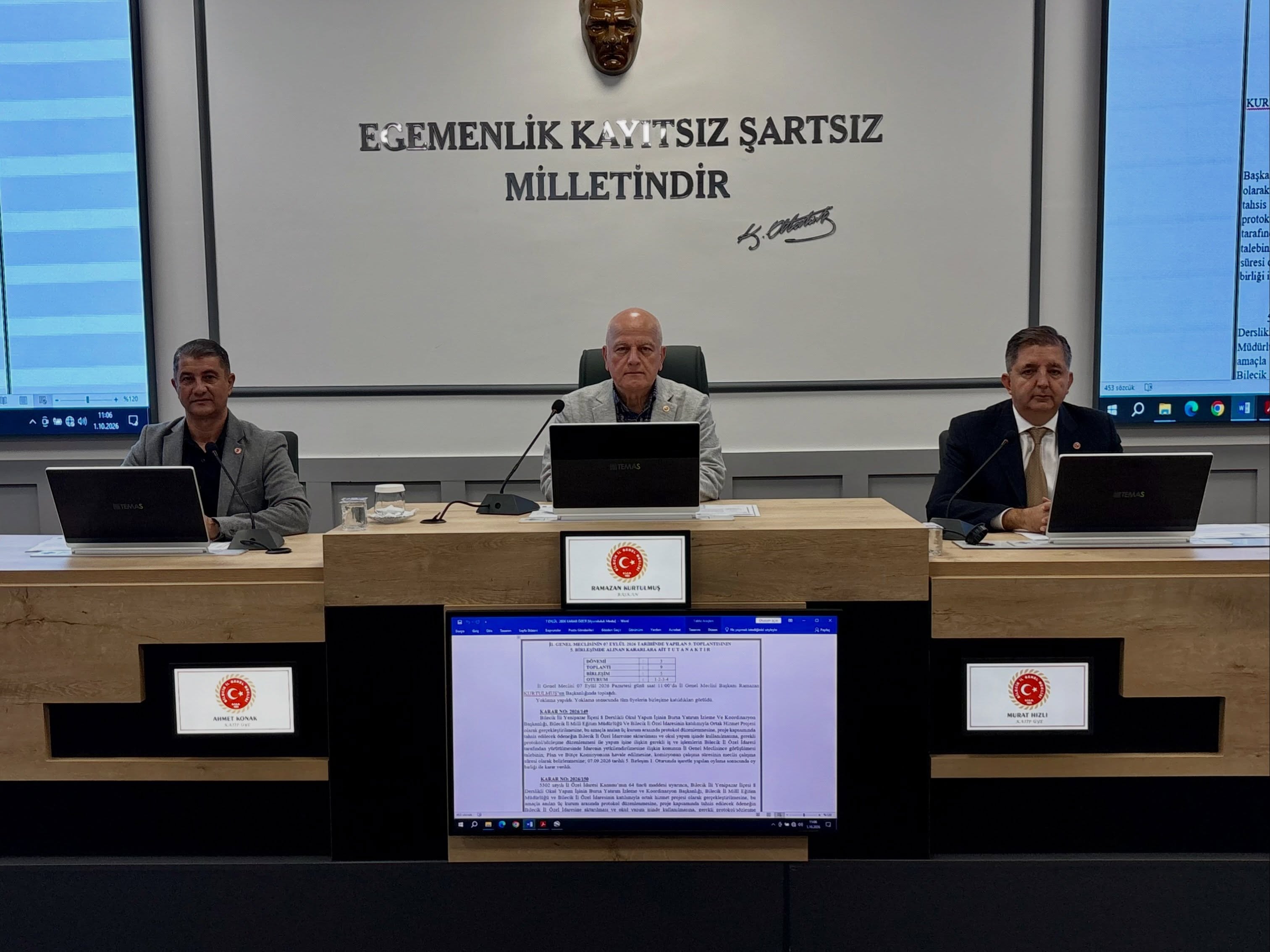 İl Genel Meclisi’nde Ekim mesaisi başladı