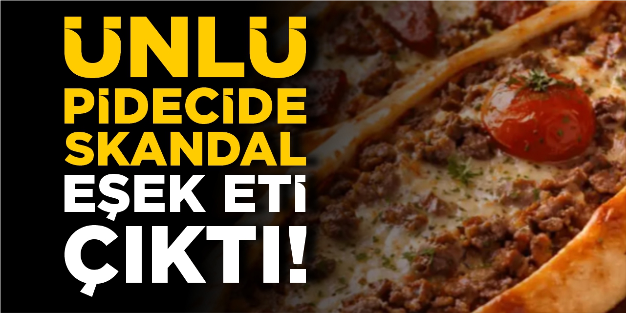 Bursa'nın ünlü pidecisinde tağşiş skandalı: Eşek eti çıktı!