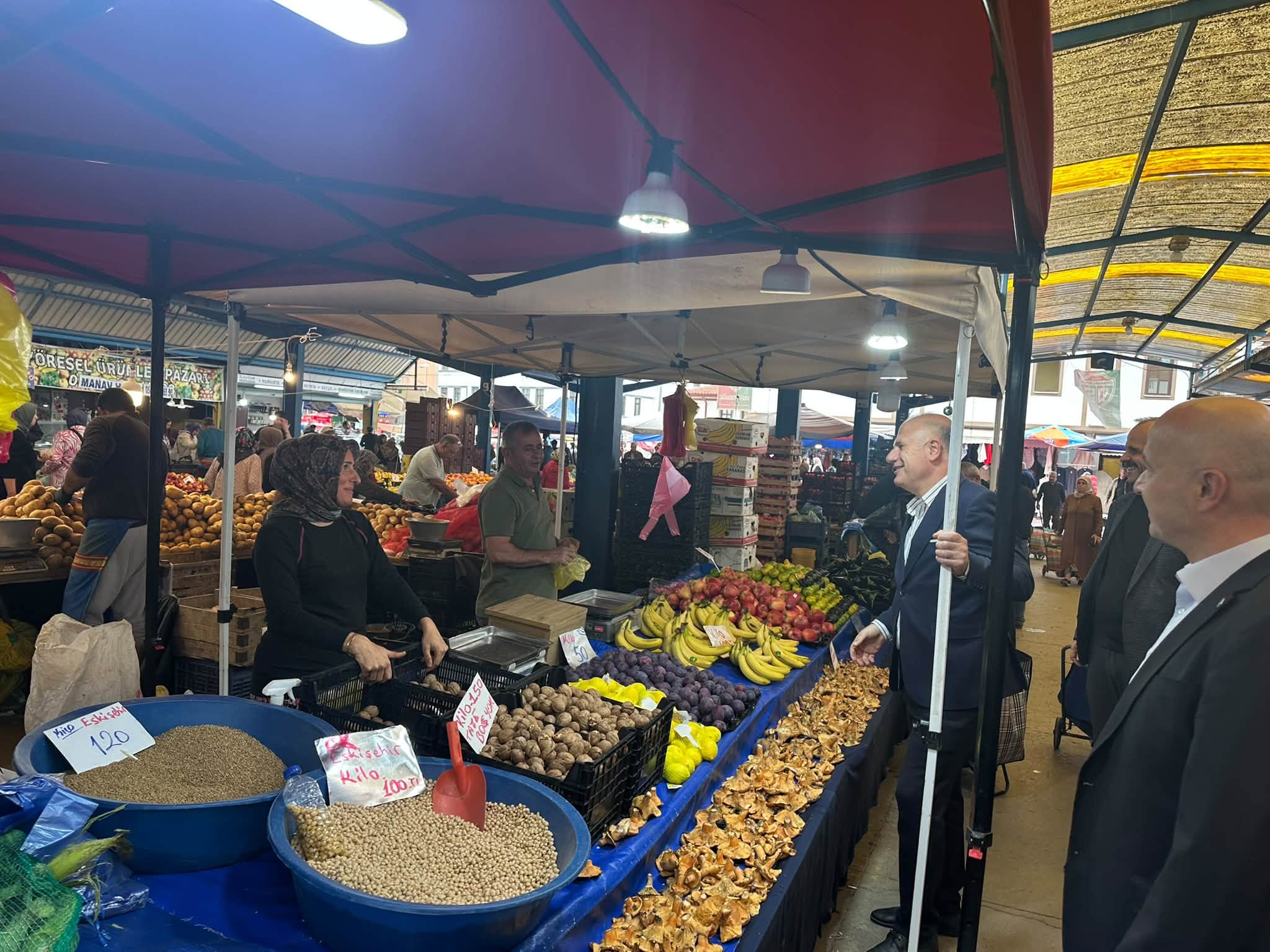 Başkan Torun’dan Pazar Ziyareti
