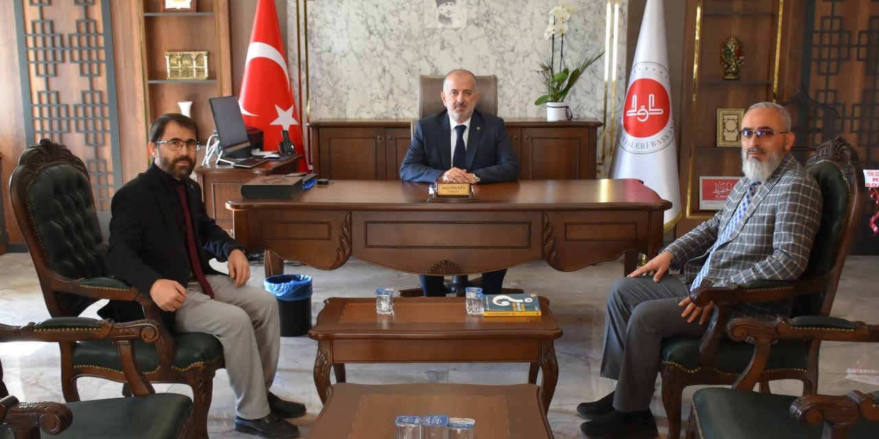 Din Hizmetleri Uzmanlarından Müftü Dikmen'e Ziyaret