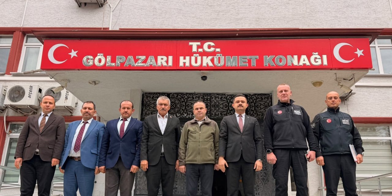 Gölpazarı'nda Yangınla Mücadele