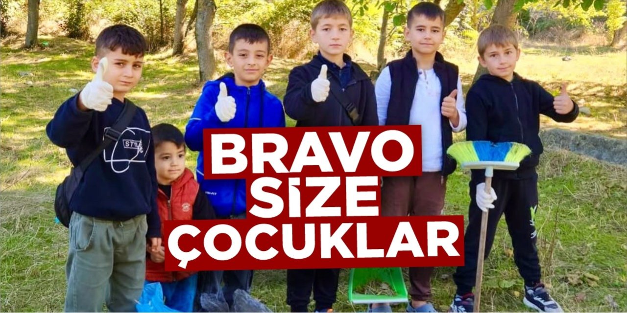 Bravo size çocuklar!