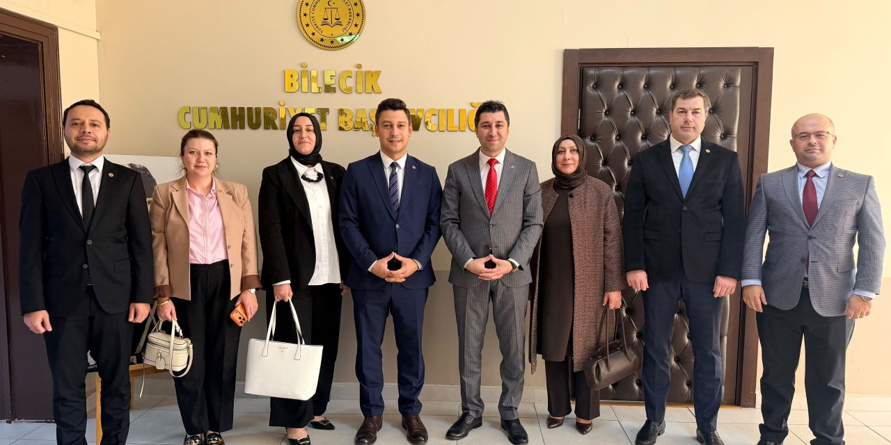 Bilecik Barosu'ndan Adliyeye Ziyaret