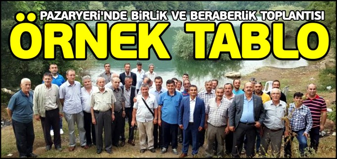PAZARYERİ’NDE ÖRNEK TABLO